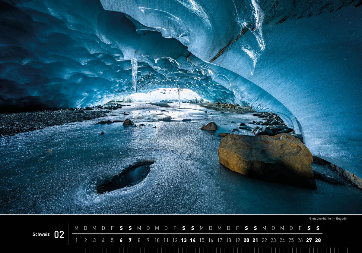 Schweiz Premiumkalender 2027 – Ansicht