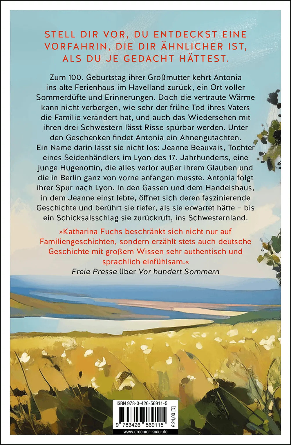 Rückseite: Schwesternland (Hardcover)