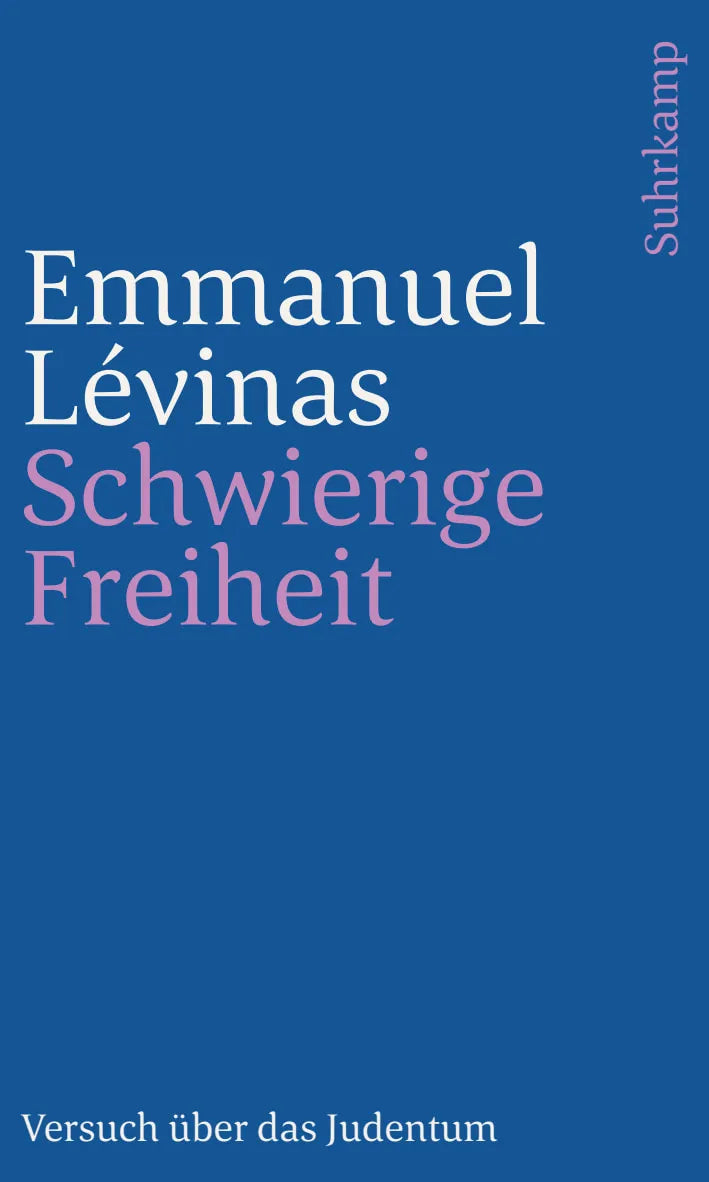 Buchcover von 'Schwierige Freiheit' - Taschenbuch von Emmanuel Lévinas