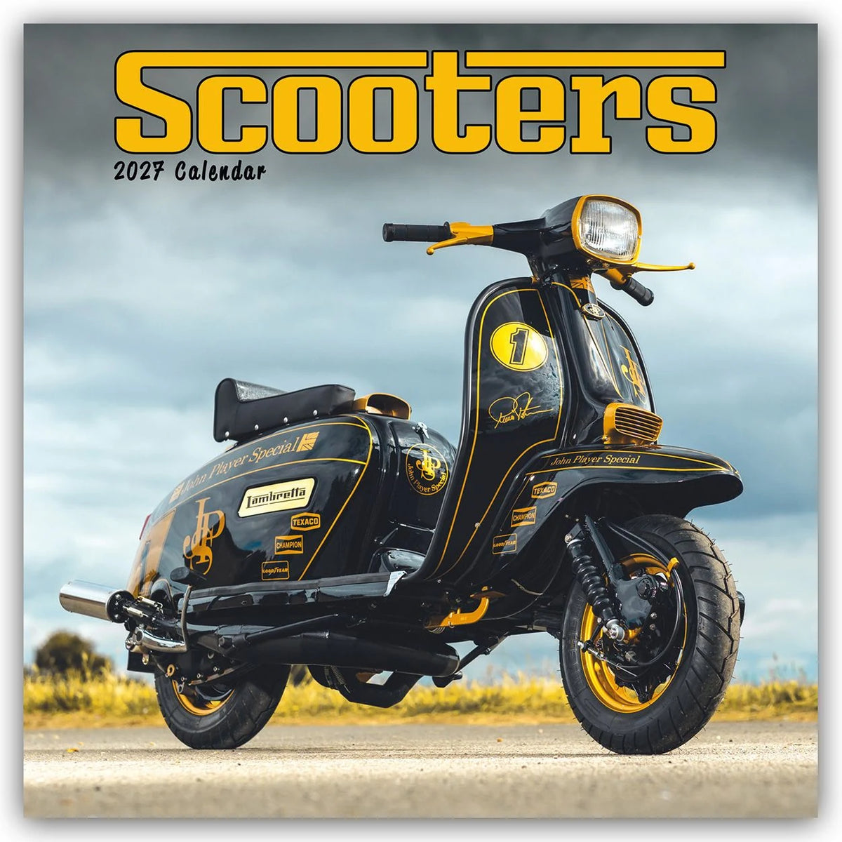 Wandkalender: Scooters – Motorroller 2027 – Wand-Kalender