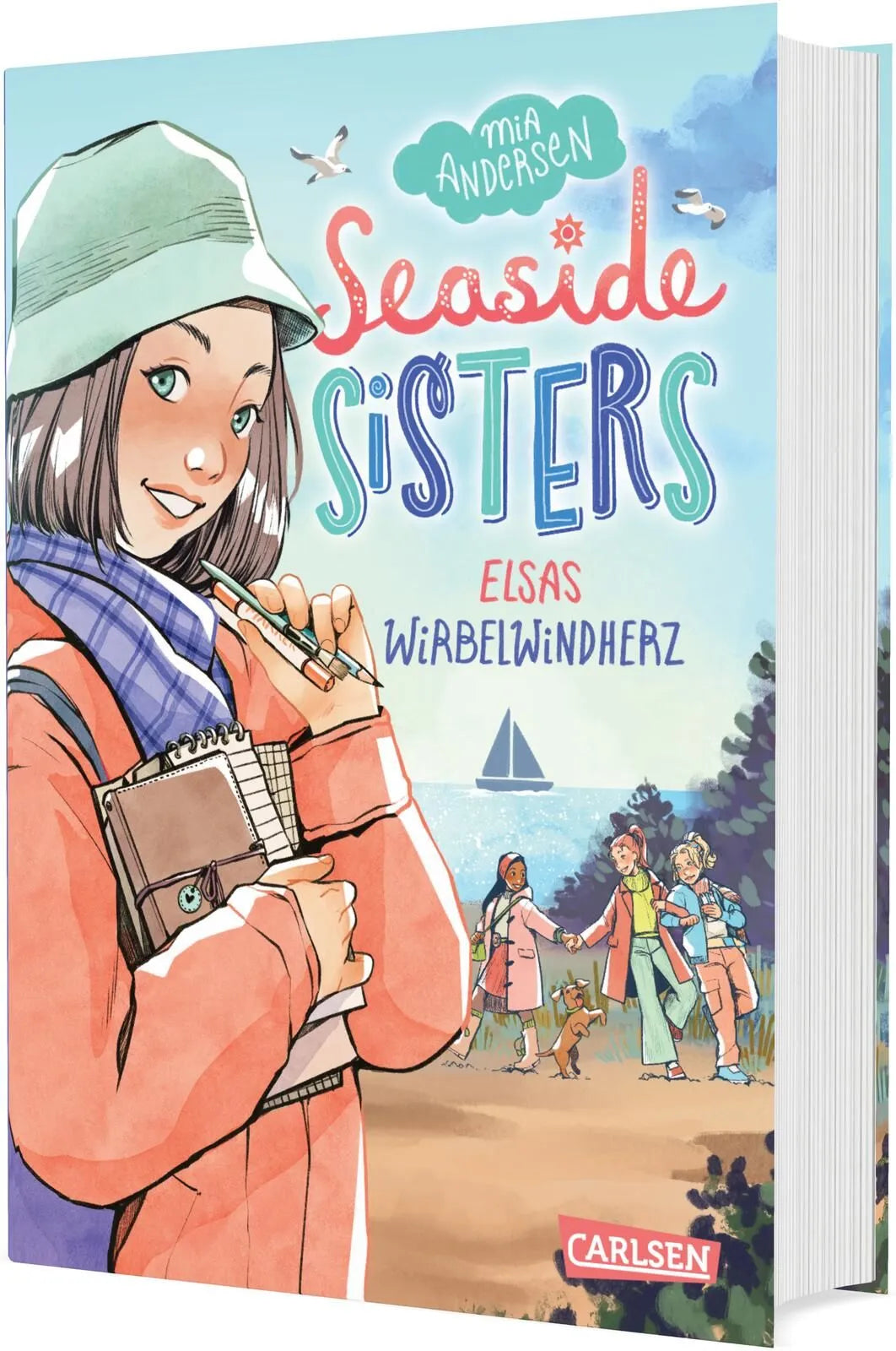 Cover: Seaside Sisters 2: Elsas Wirbelwindherz (Hardcover) von Mia Andersen