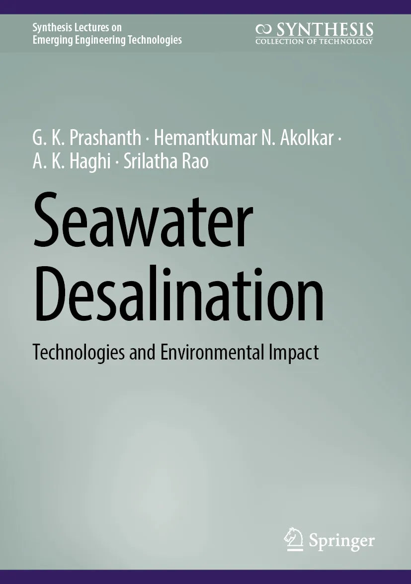 Cover: Seawater Desalination (E-Book) von G. K. Prashanth