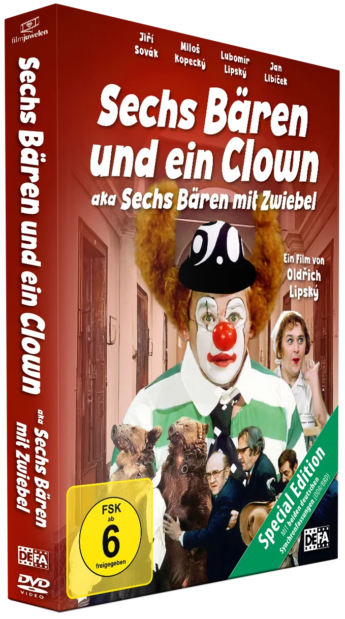 Produktansicht 1 von Sechs Bären und ein Clown (Sechs Bären mit Zwiebel, Special Edition) – DVD