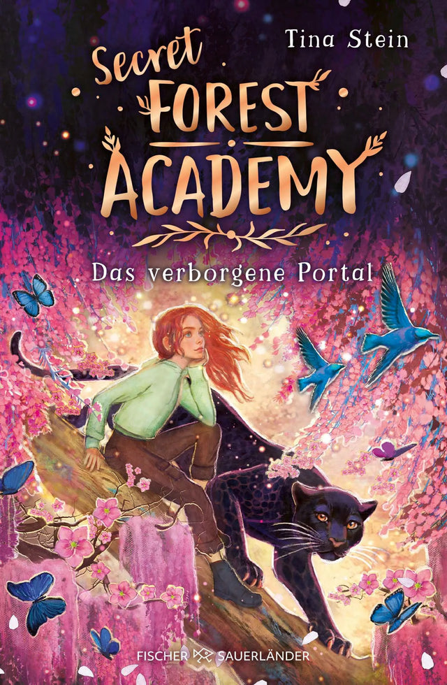 Cover: Secret Forest Academy. Das verborgene Portal (Hardcover) von Tina Stein