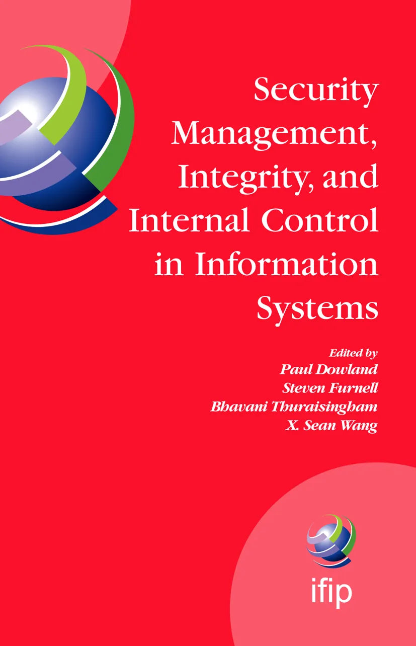 Cover: Security Management, Integrity, and Internal Control in Information Systems (E-Book) von Steve Furnell