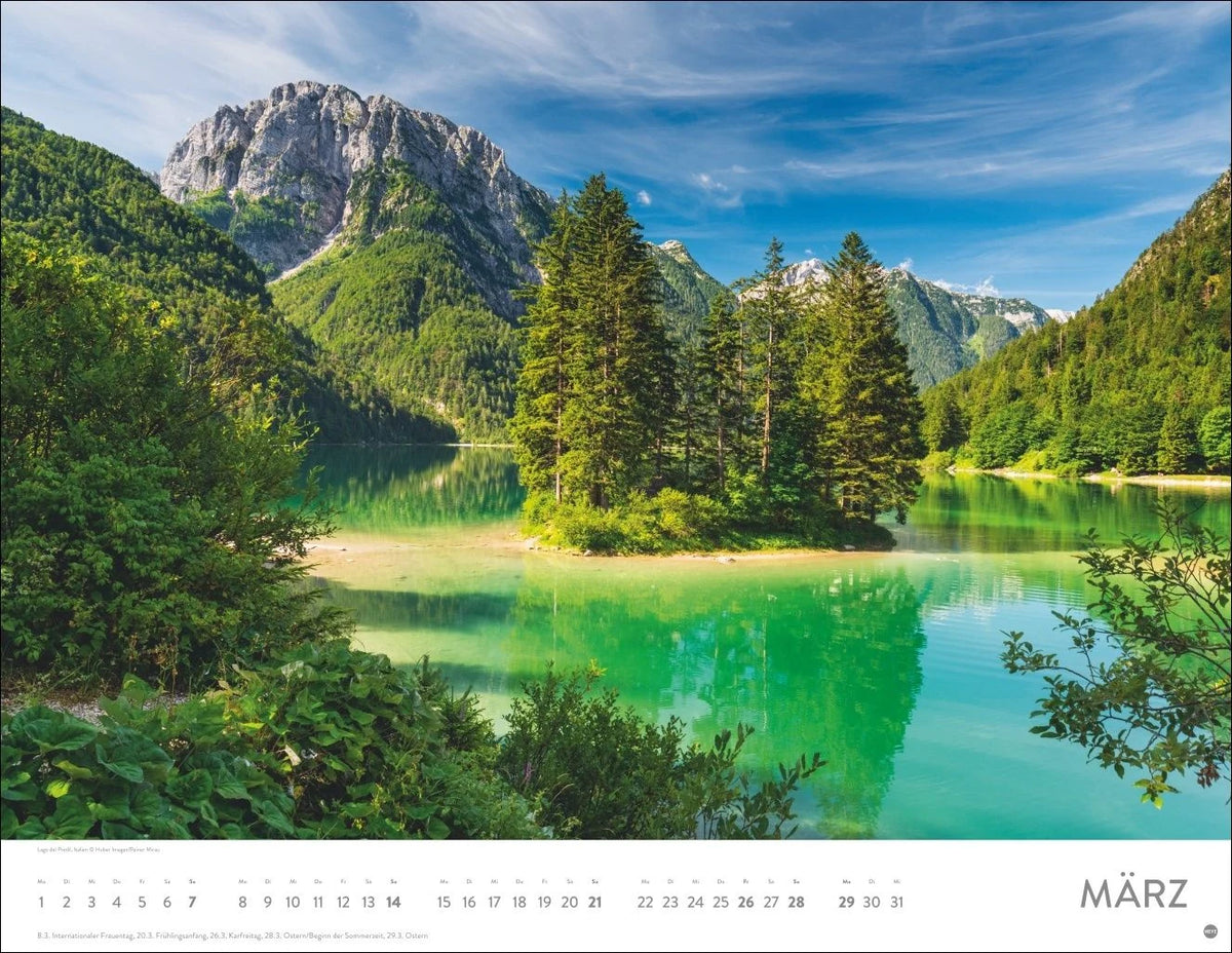 Seeblicke Posterkalender 2027 – Ansicht