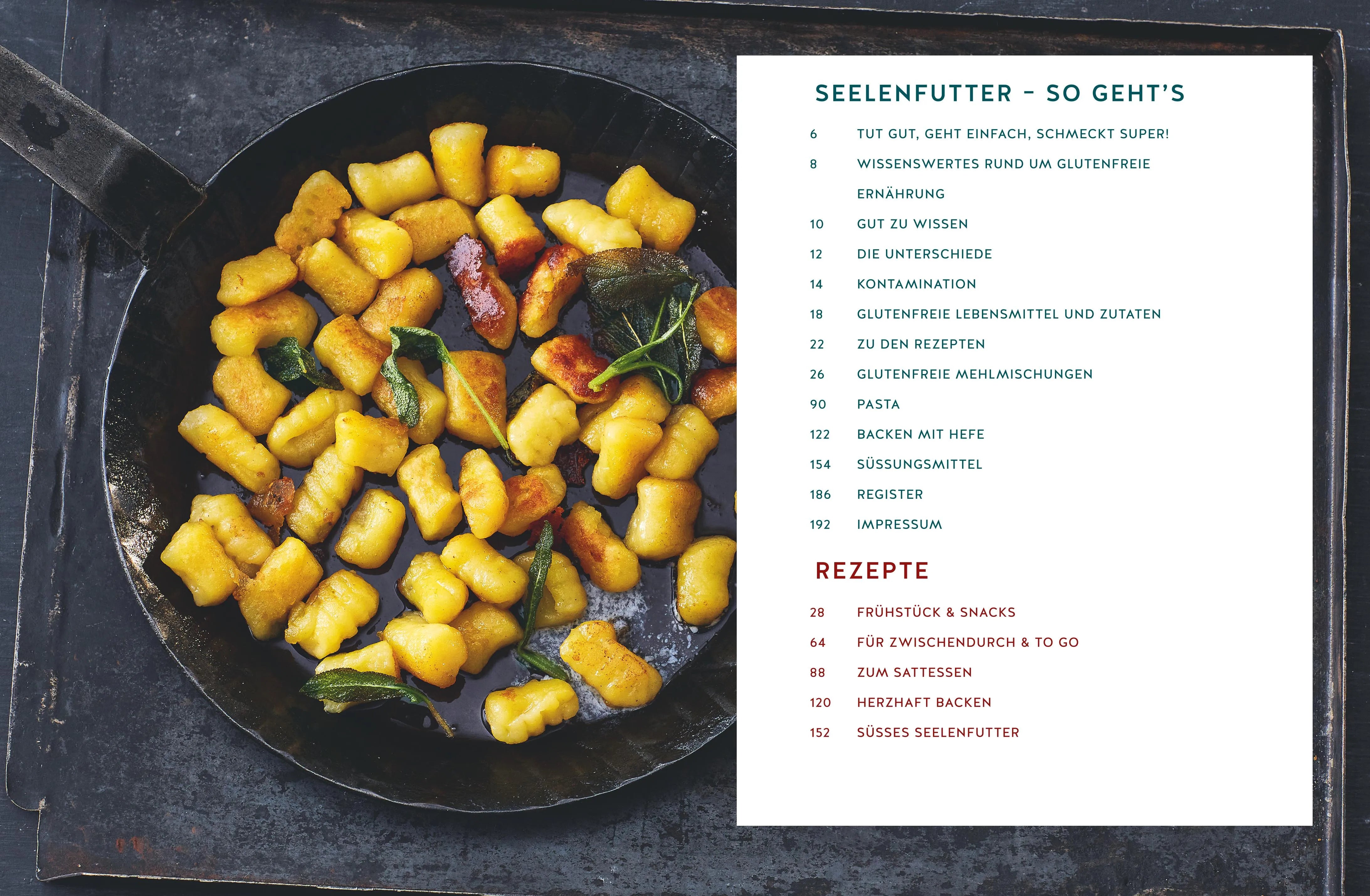 Produktansicht: Seelenfutter glutenfrei (Gebundene Ausgabe)