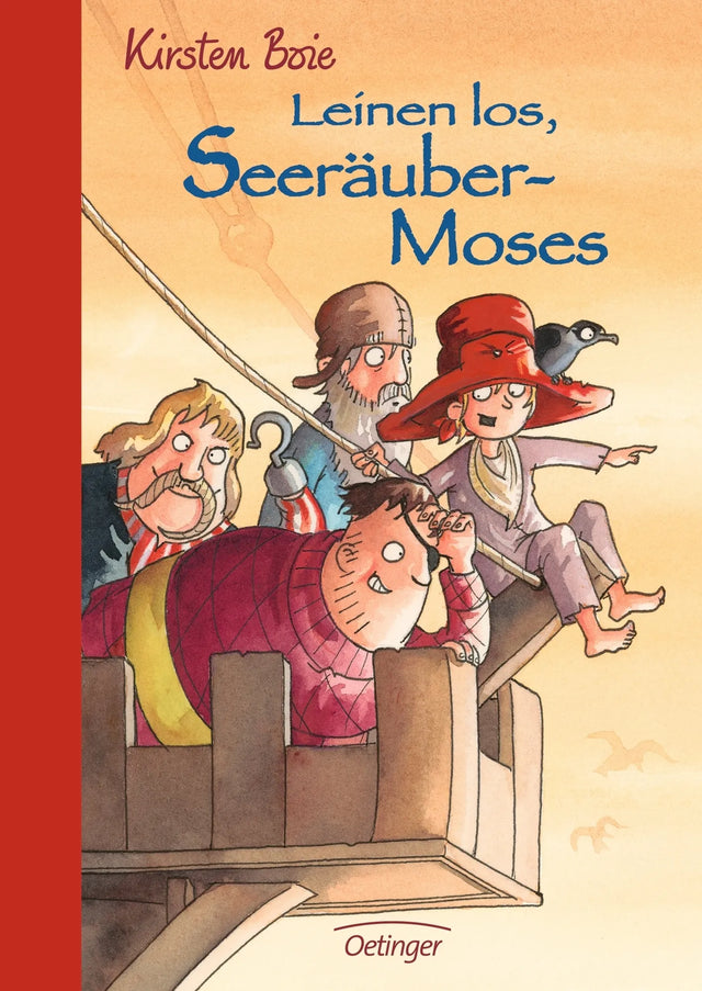 Buchcover von 'Seeräubermoses 2. Leinen los, Seeräubermoses' - Gebundene Ausgabe von Kirsten Boie