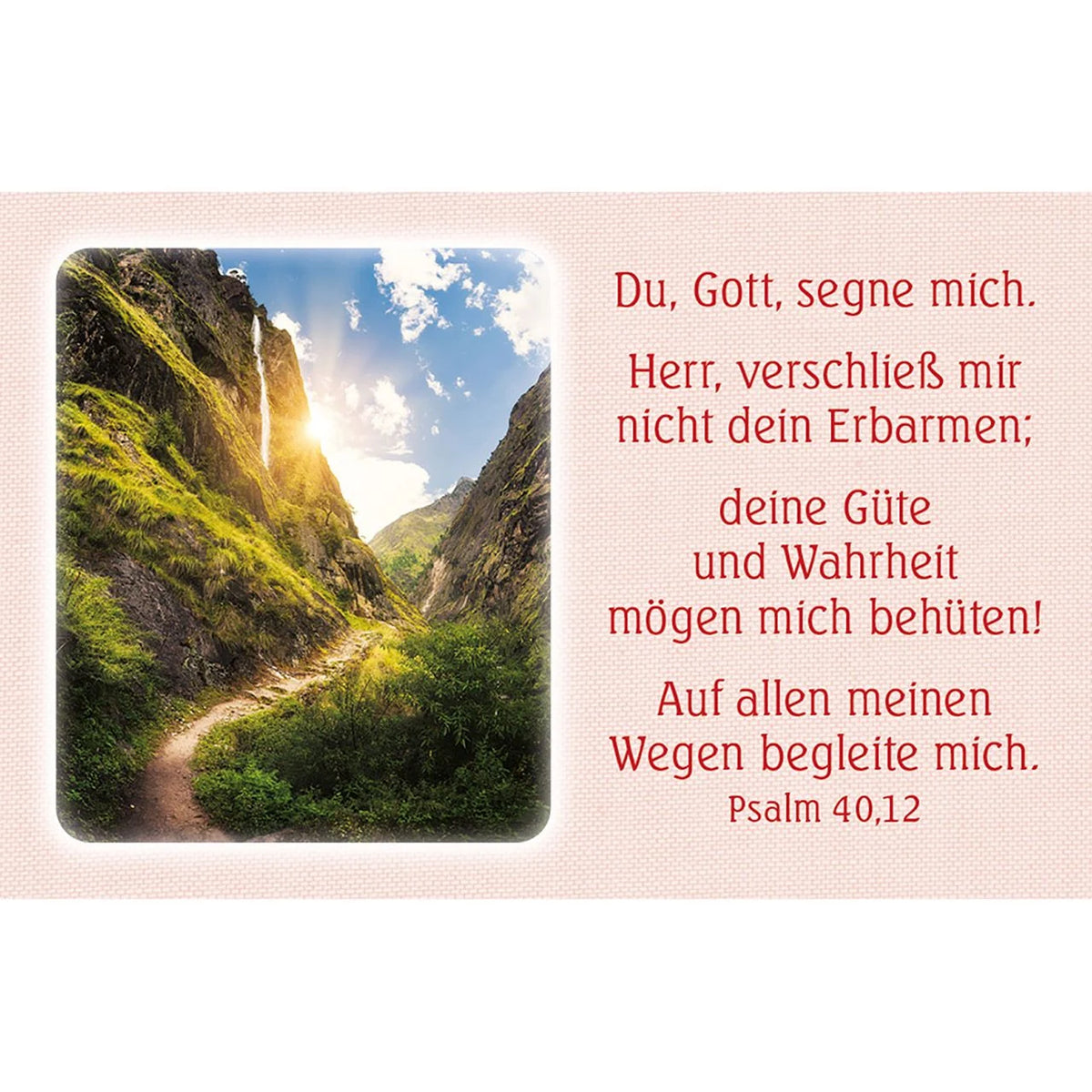 Segenskarten – Ansicht
