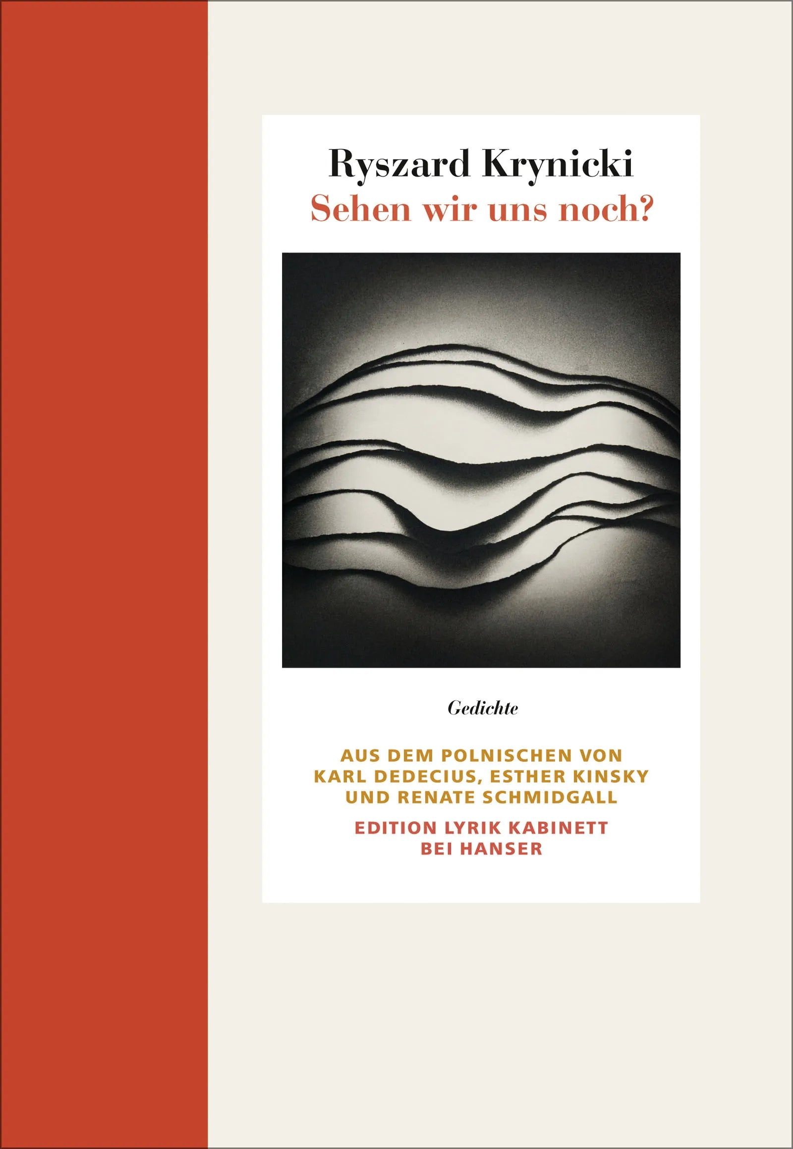 Buchcover von 'Sehen wir uns noch?' - Gebundene Ausgabe von Ryszard Krynicki
