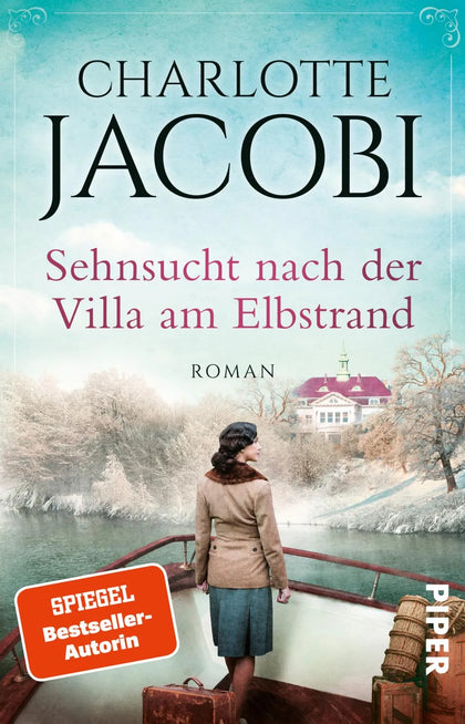 Buchcover von 'Sehnsucht nach der Villa am Elbstrand' - Taschenbuch von Charlotte Jacobi