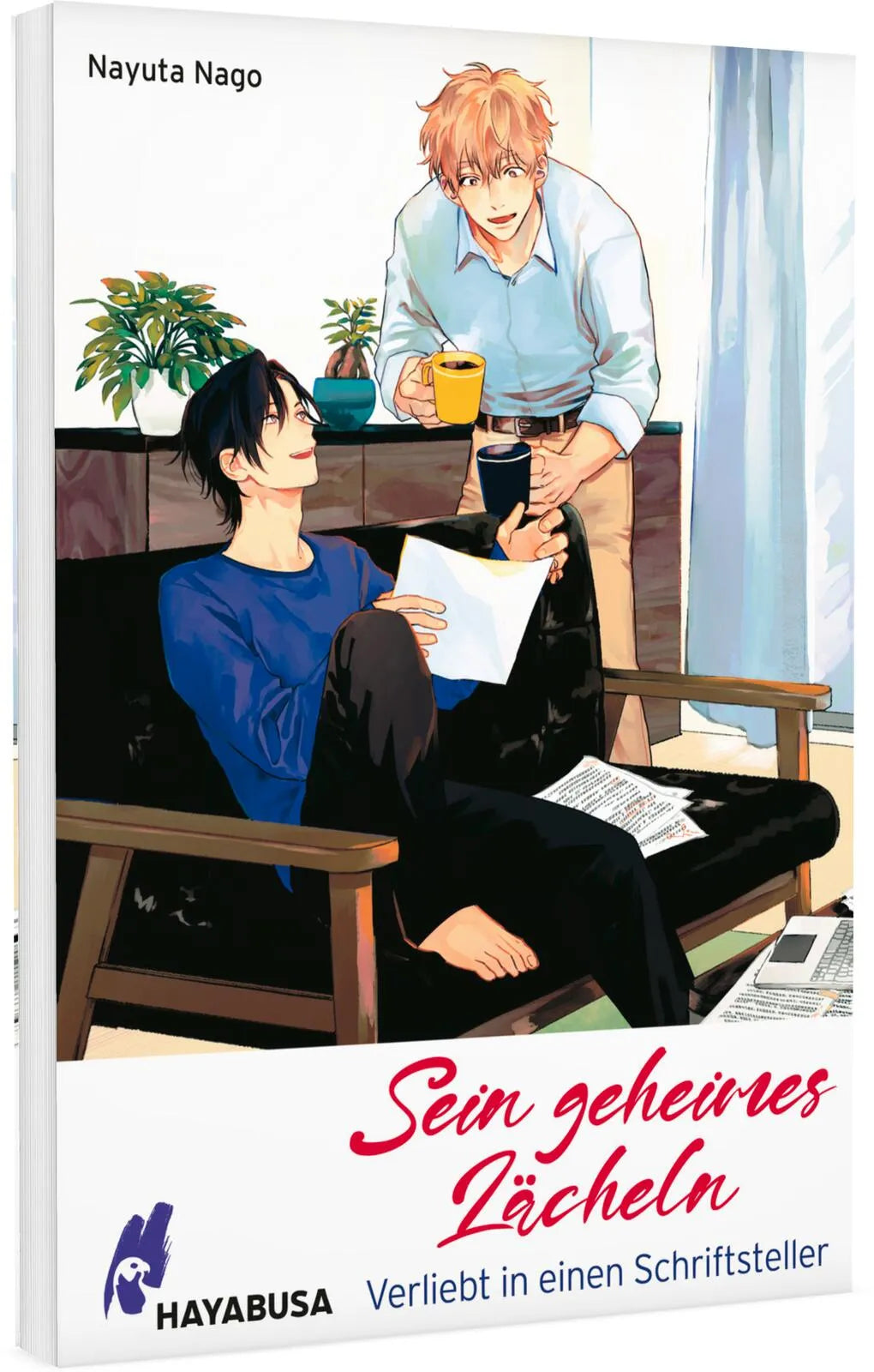 Buchcover von 'Sein geheimes Lächeln: Verliebt in einen Schriftsteller' - Taschenbuch von Nayuta Nago