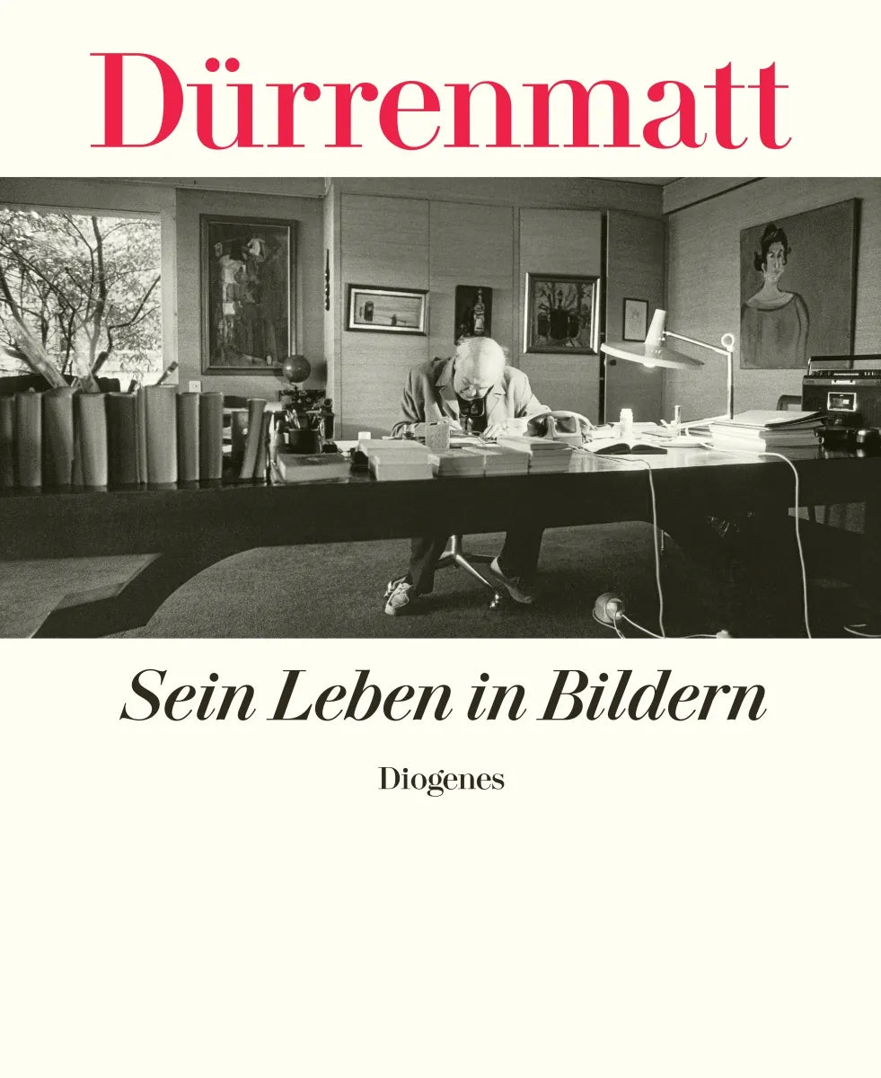 Buchcover von 'Sein Leben in Bildern' - Gebundene Ausgabe von Friedrich Dürrenmatt