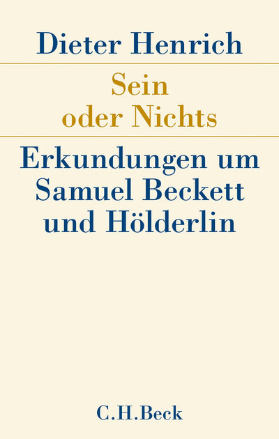 Sein oder Nichts