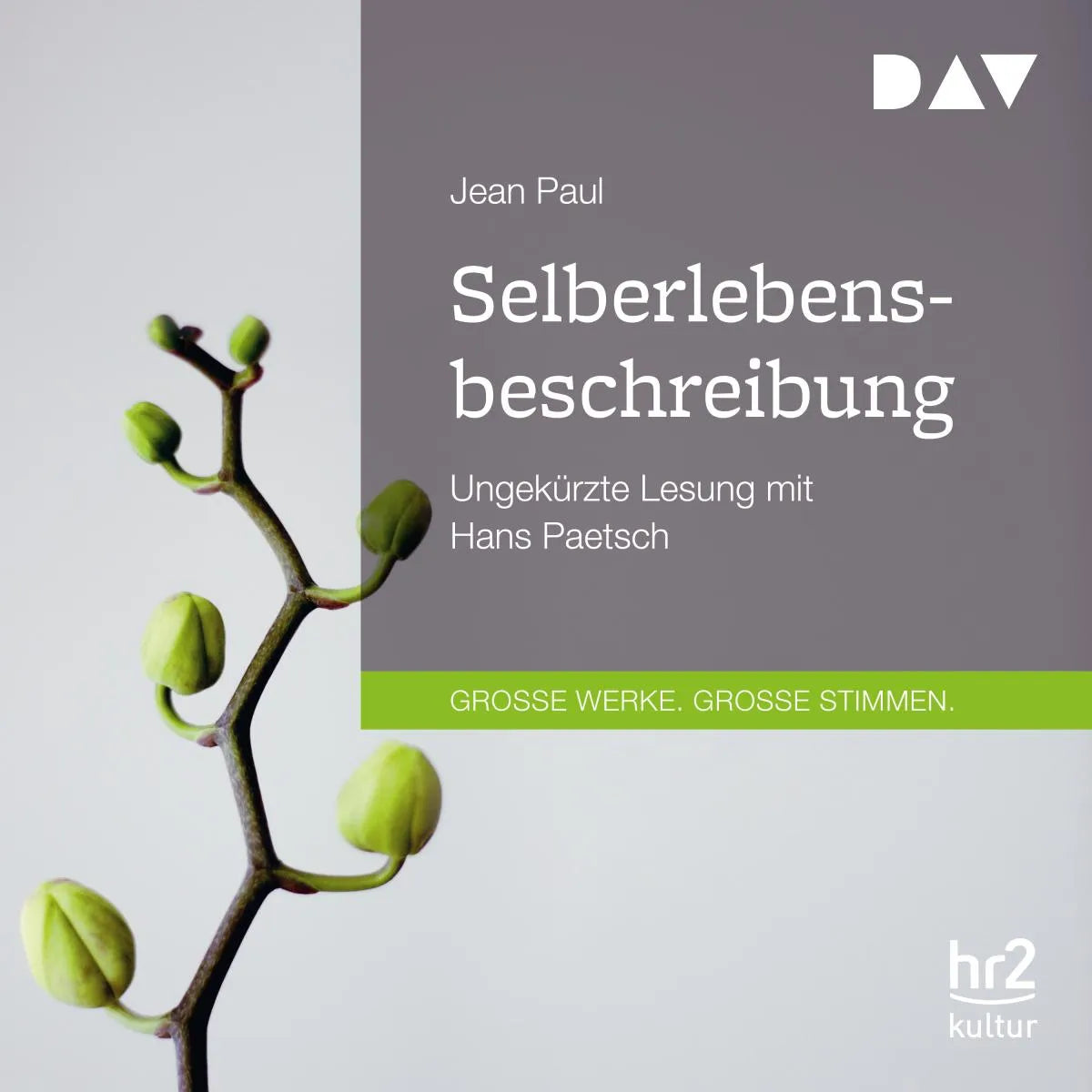 Cover: Selberlebensbeschreibung (Hörbuch Download) von Jean Paul