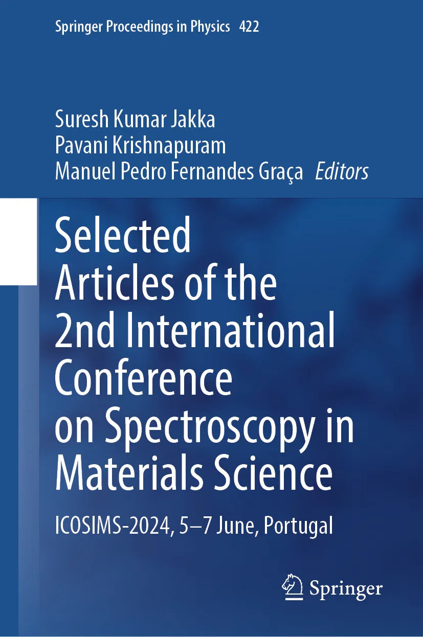 Cover: Selected Articles of the 2nd International Conference on Spectroscopy in Materials Science (E-Book)