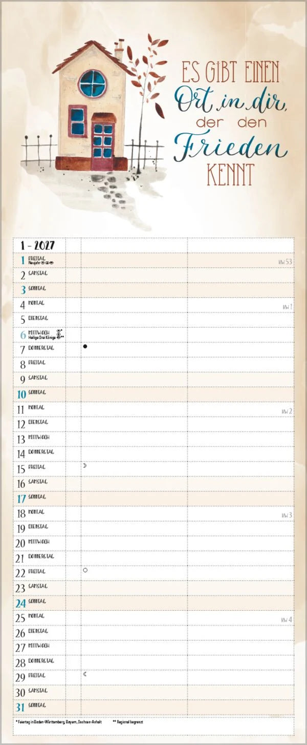 Selfcare - My Timer 2027 – Ansicht