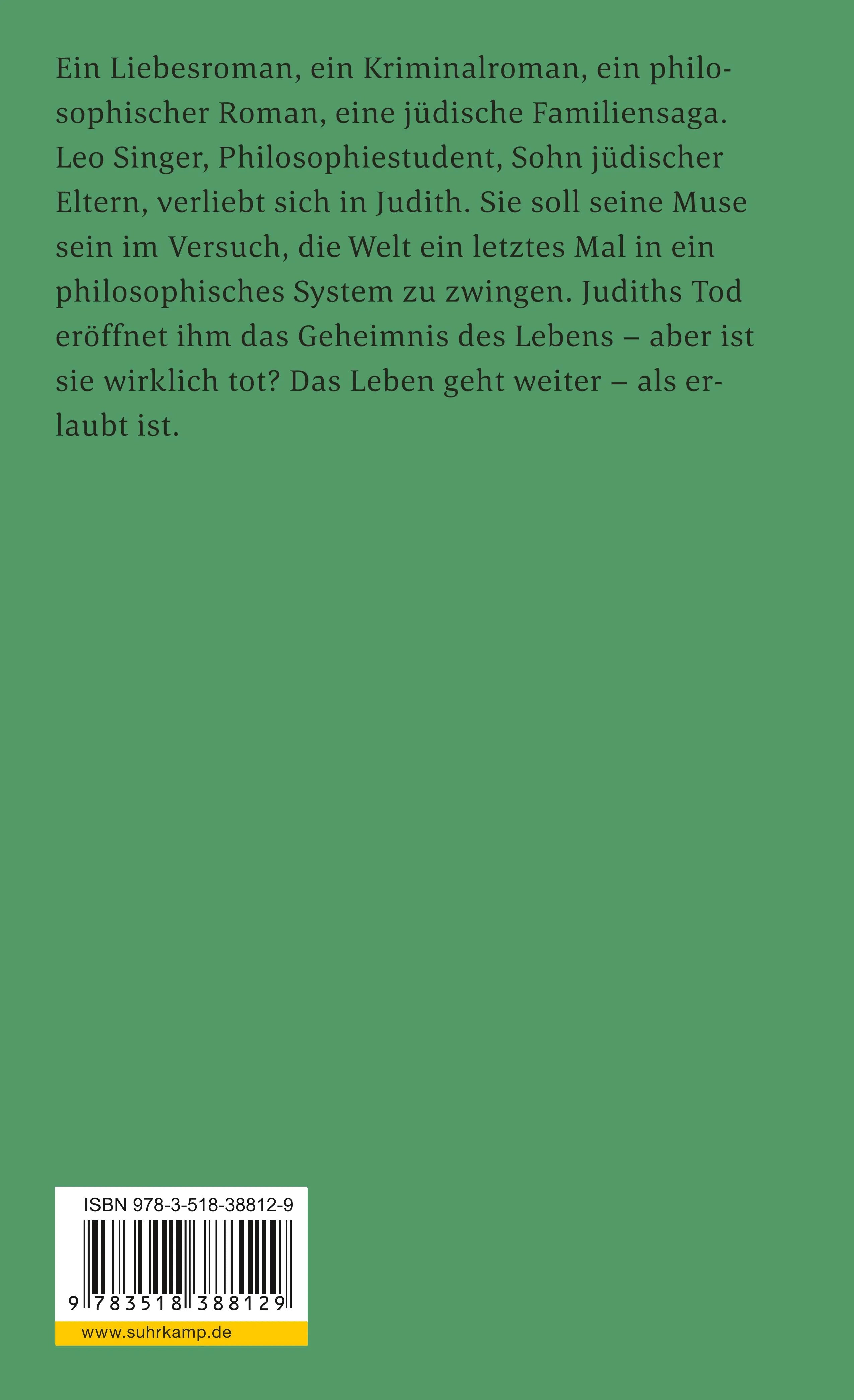 Buchrückseite von 'Selige Zeiten, brüchige Welt' mit Klappentext - Taschenbuch