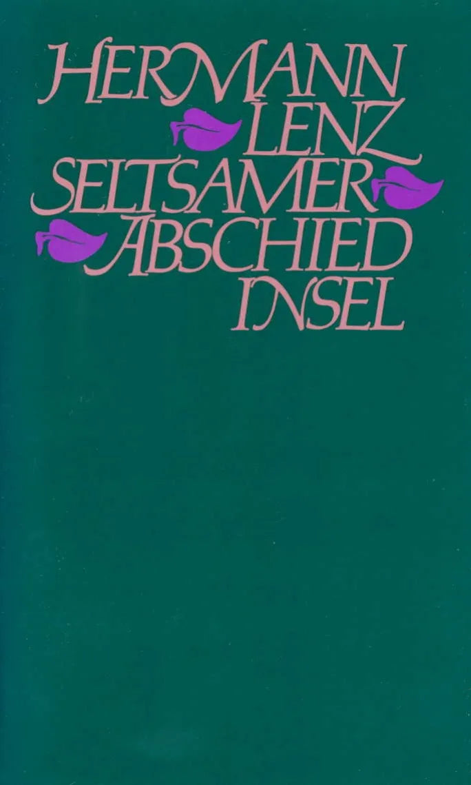 Buchcover von 'Seltsamer Abschied' - Gebundene Ausgabe von Hermann Lenz