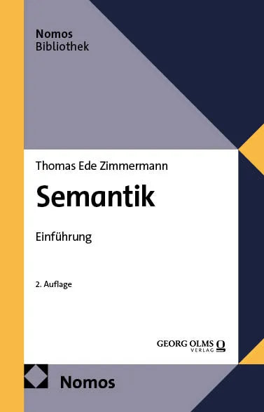 Cover: Semantik (E-Book) von Thomas Ede Zimmermann