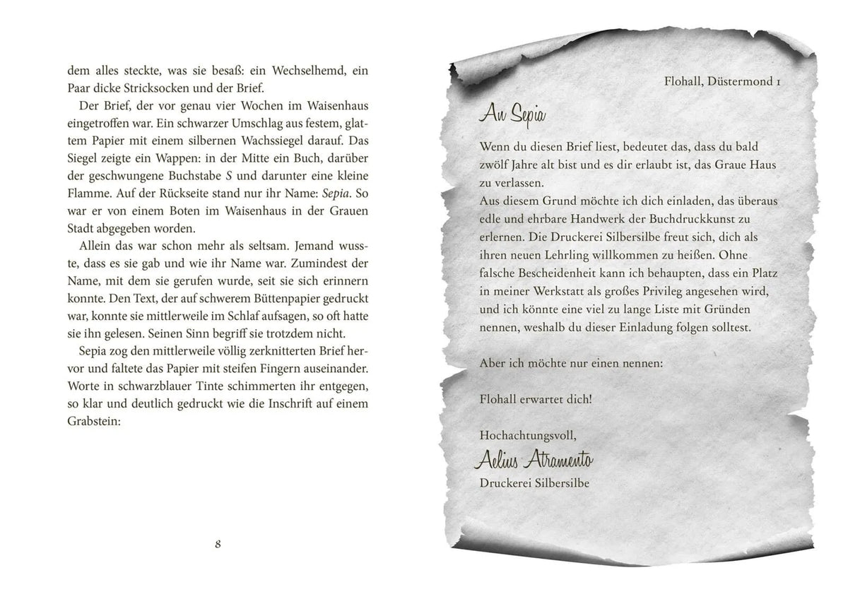 Detailansicht: Sepia und das Erwachen der Tintenmagie (Taschenbuch)