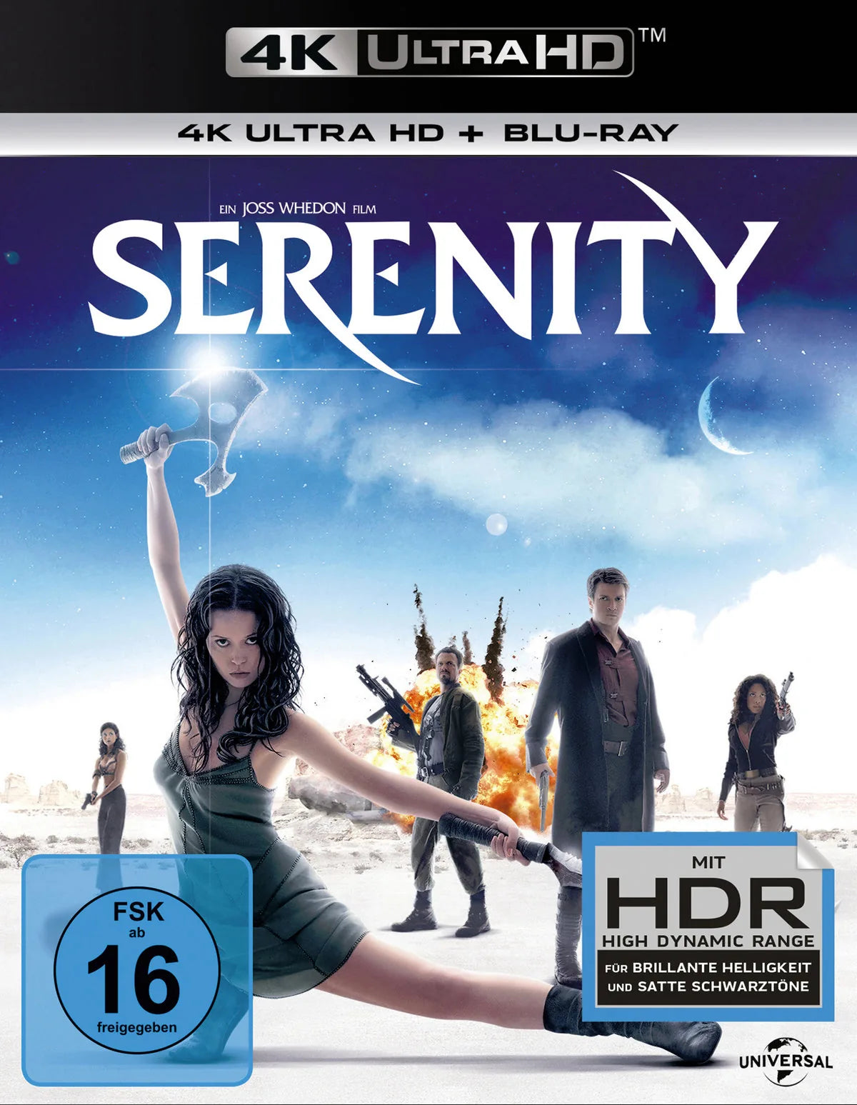 Serenity - Flucht in neue Welten  (+ BR) - Blu-ray 4K Ultra HD