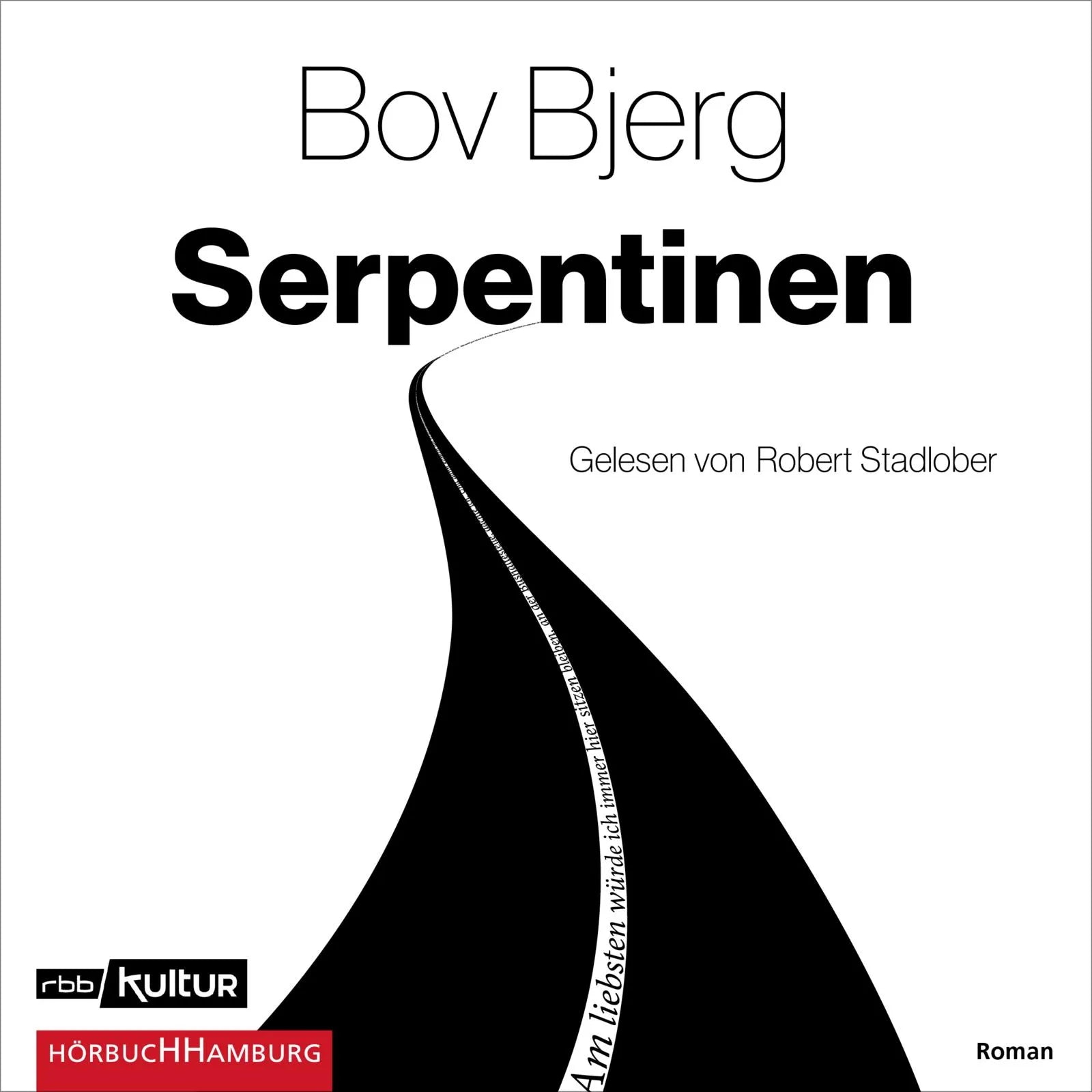 Buchcover von 'Serpentinen' - Hörbuch (CD) von Bov Bjerg