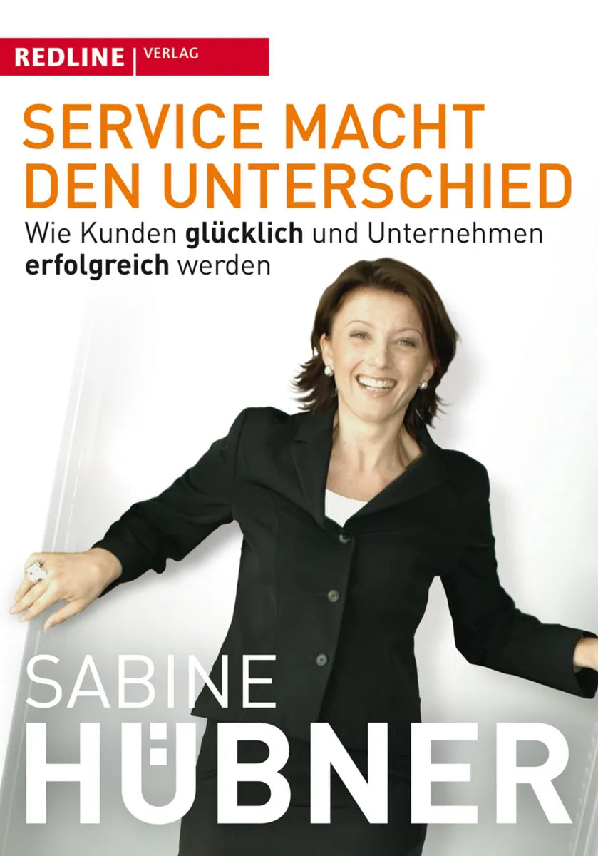 Buchcover von 'Service macht den Unterschied' - Gebundene Ausgabe von Sabine Hübner