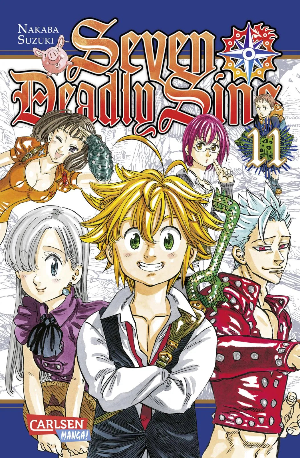 Buchcover von 'Seven Deadly Sins 11' - Taschenbuch von Suzuki Nakaba