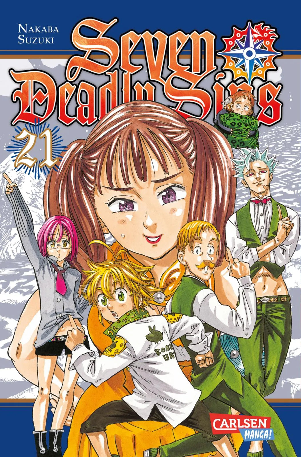Buchcover von 'Seven Deadly Sins 21' - Taschenbuch von Suzuki Nakaba