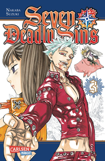 Buchcover von 'Seven Deadly Sins 3' - Taschenbuch von Suzuki Nakaba