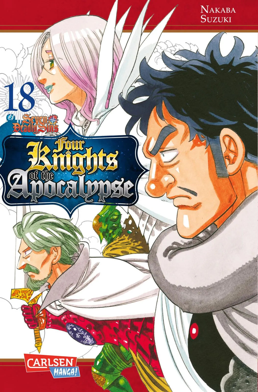 Cover: Seven Deadly Sins: Four Knights of the Apocalypse 18 (Taschenbuch) von Suzuki Nakaba