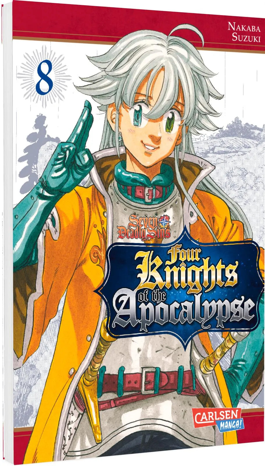 Buchcover von 'Seven Deadly Sins: Four Knights of the Apocalypse 8' - Taschenbuch von Suzuki Nakaba