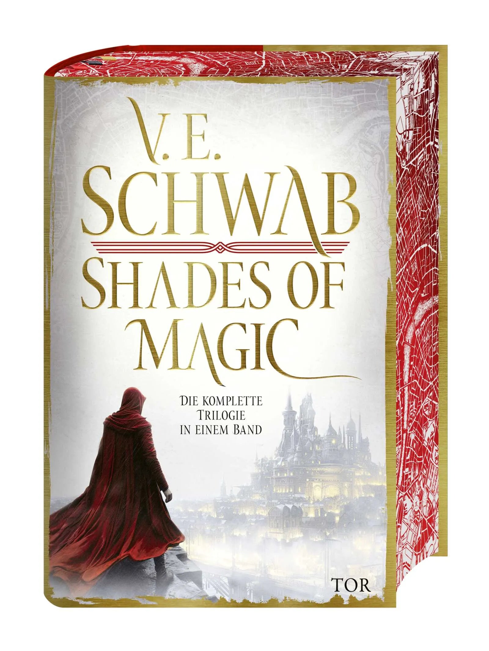 Buchcover von 'Shades of Magic' - Gebundene Ausgabe von V. E. Schwab