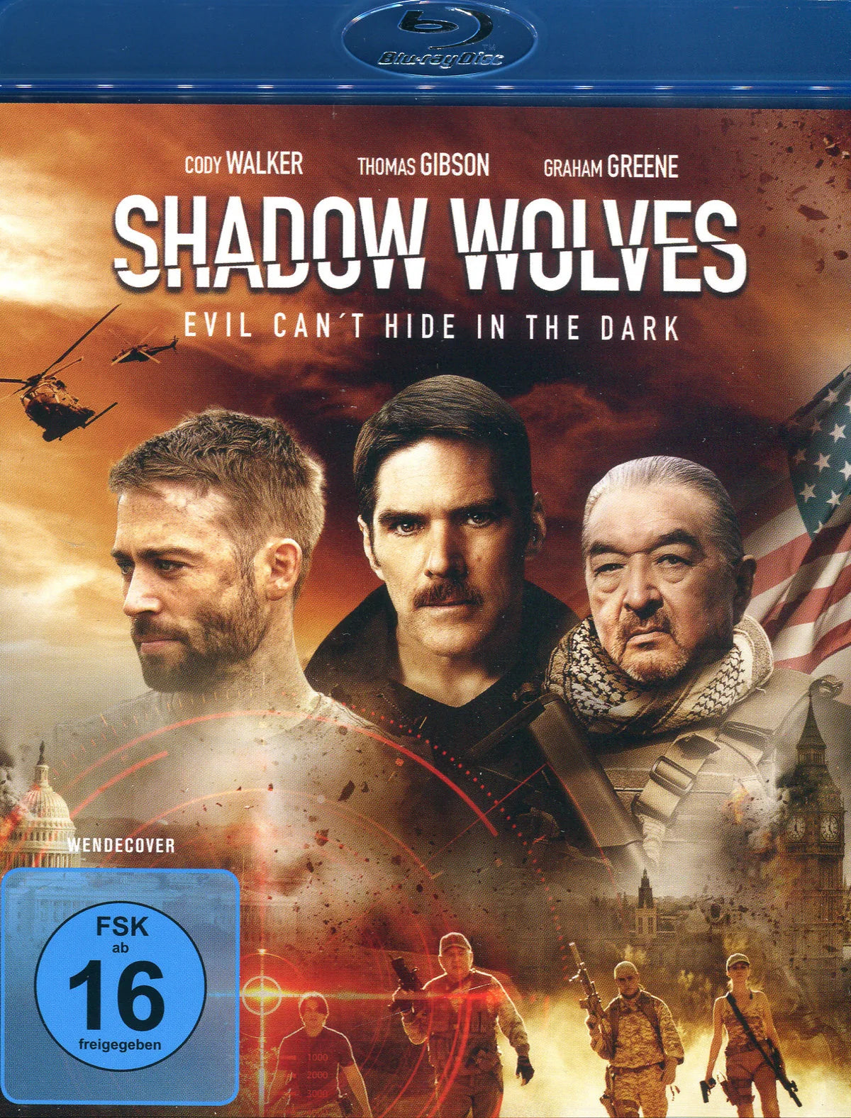 Shadow Wolves - Evil can't hide in the dark - Blu-ray Disc
