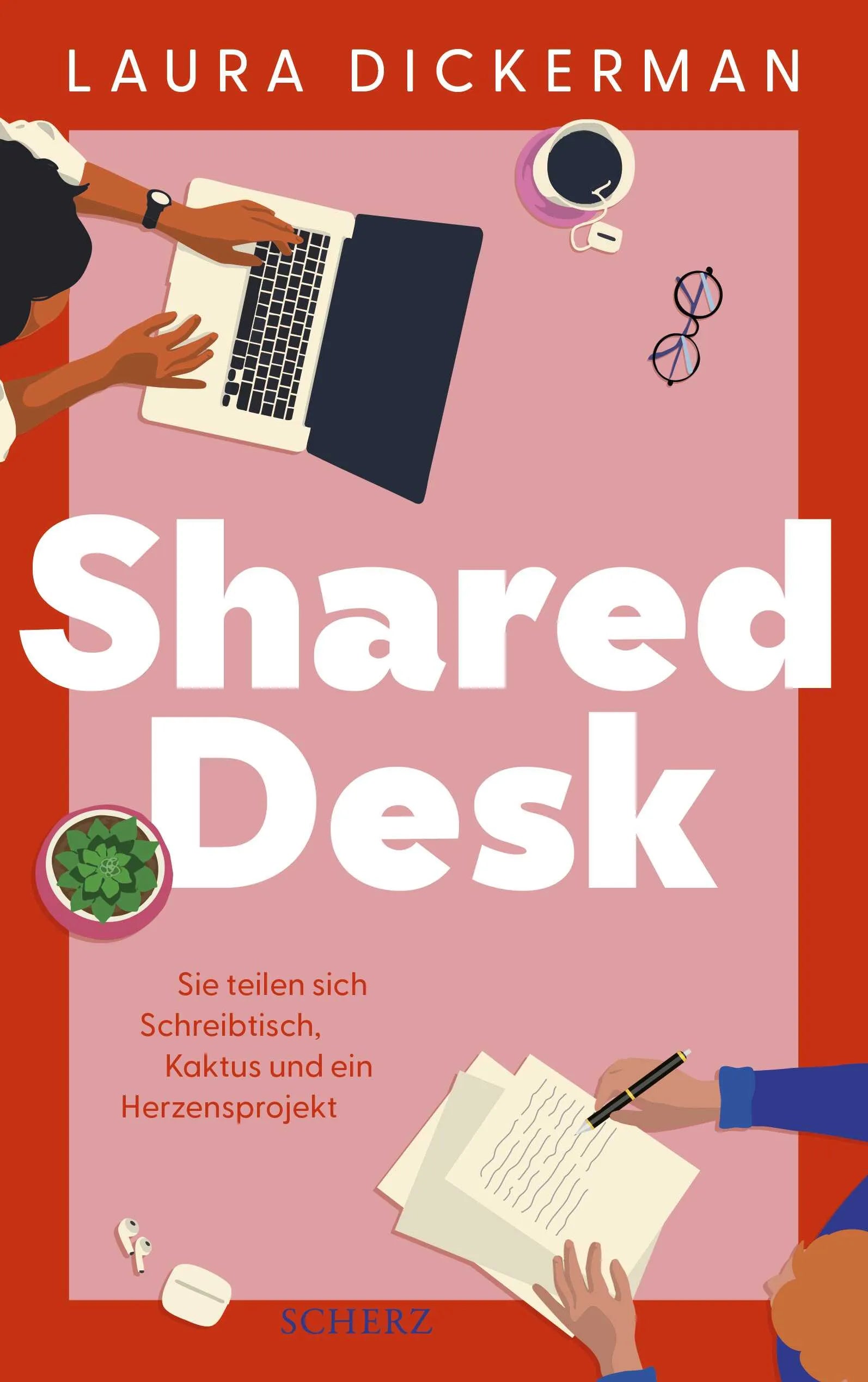 Buchcover von 'Shared desk' - Paperback von Laura Dickerman