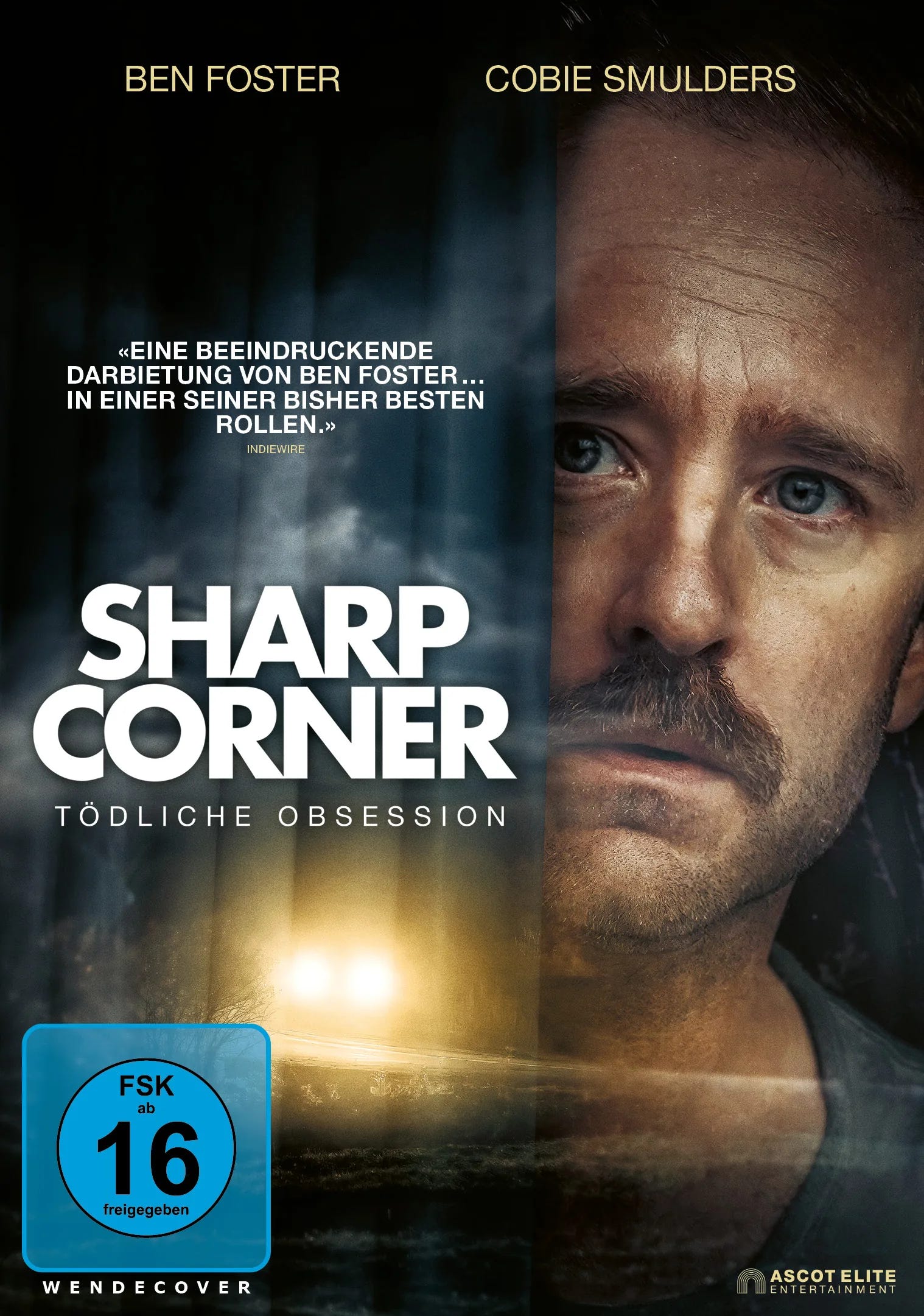 DVD-Cover: Sharp Corner - Tödliche Obsession. Regie: Jason Buxton
