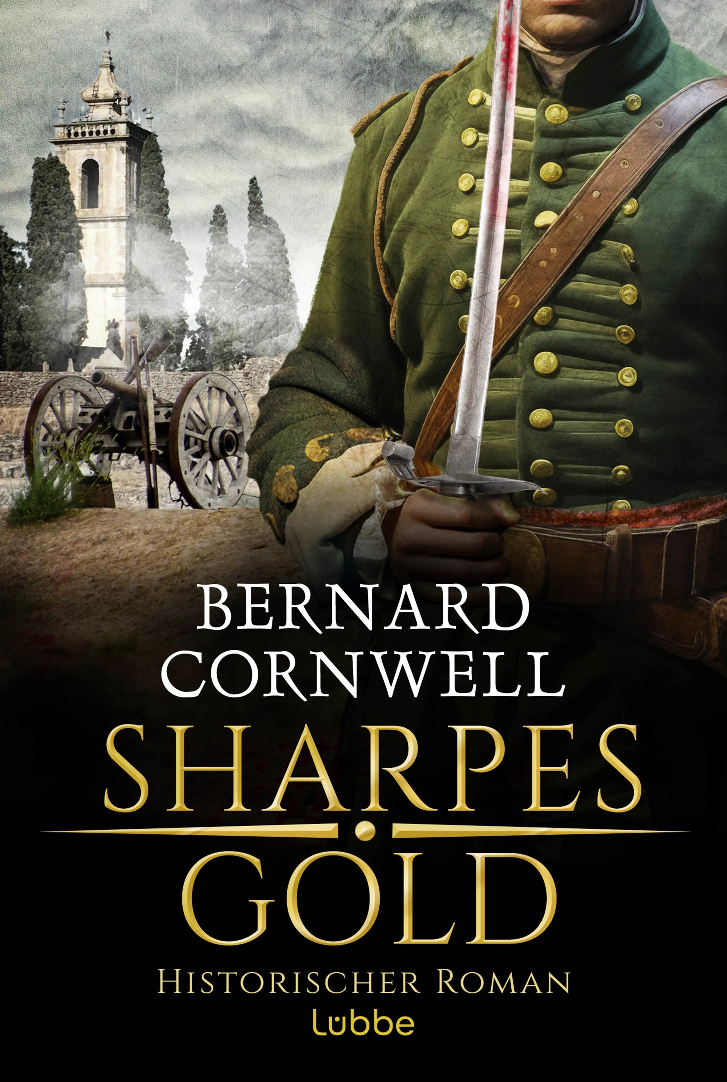 Buchcover von 'Sharpes Gold' - Taschenbuch von Bernard Cornwell