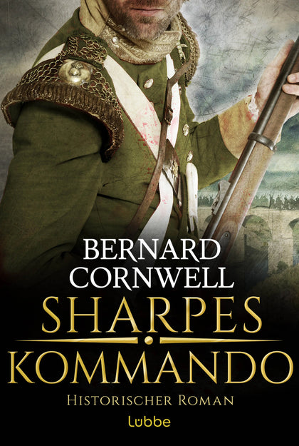 Buchcover von 'Sharpes Kommando' - Taschenbuch von Bernard Cornwell