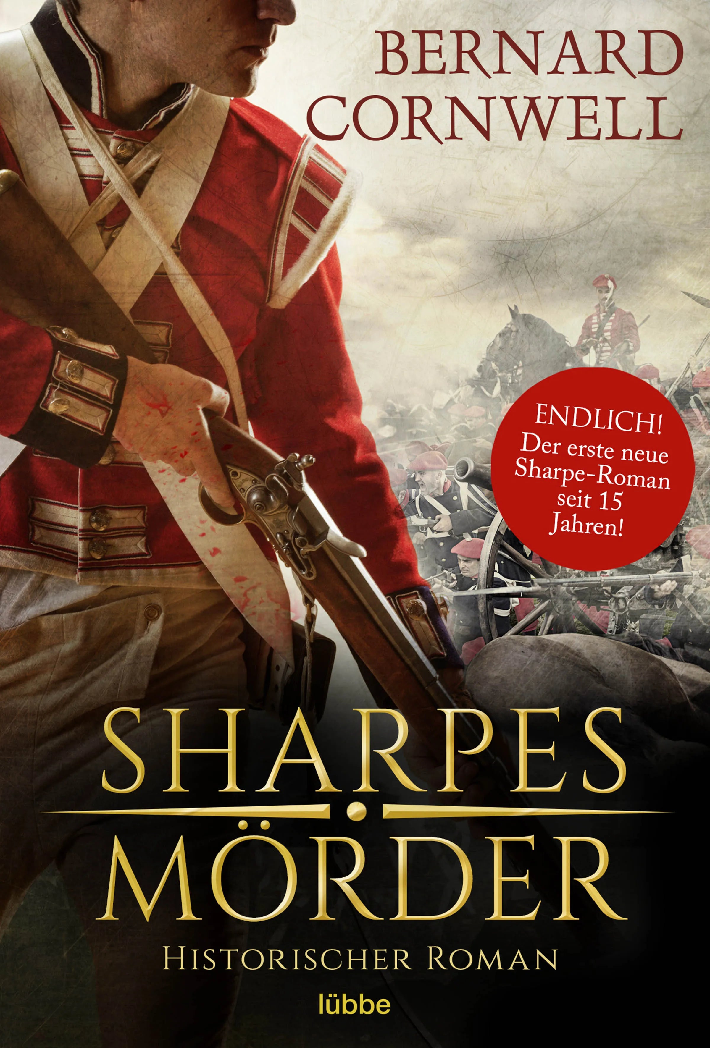 Buchcover von 'Sharpes Mörder' - Paperback von Bernard Cornwell
