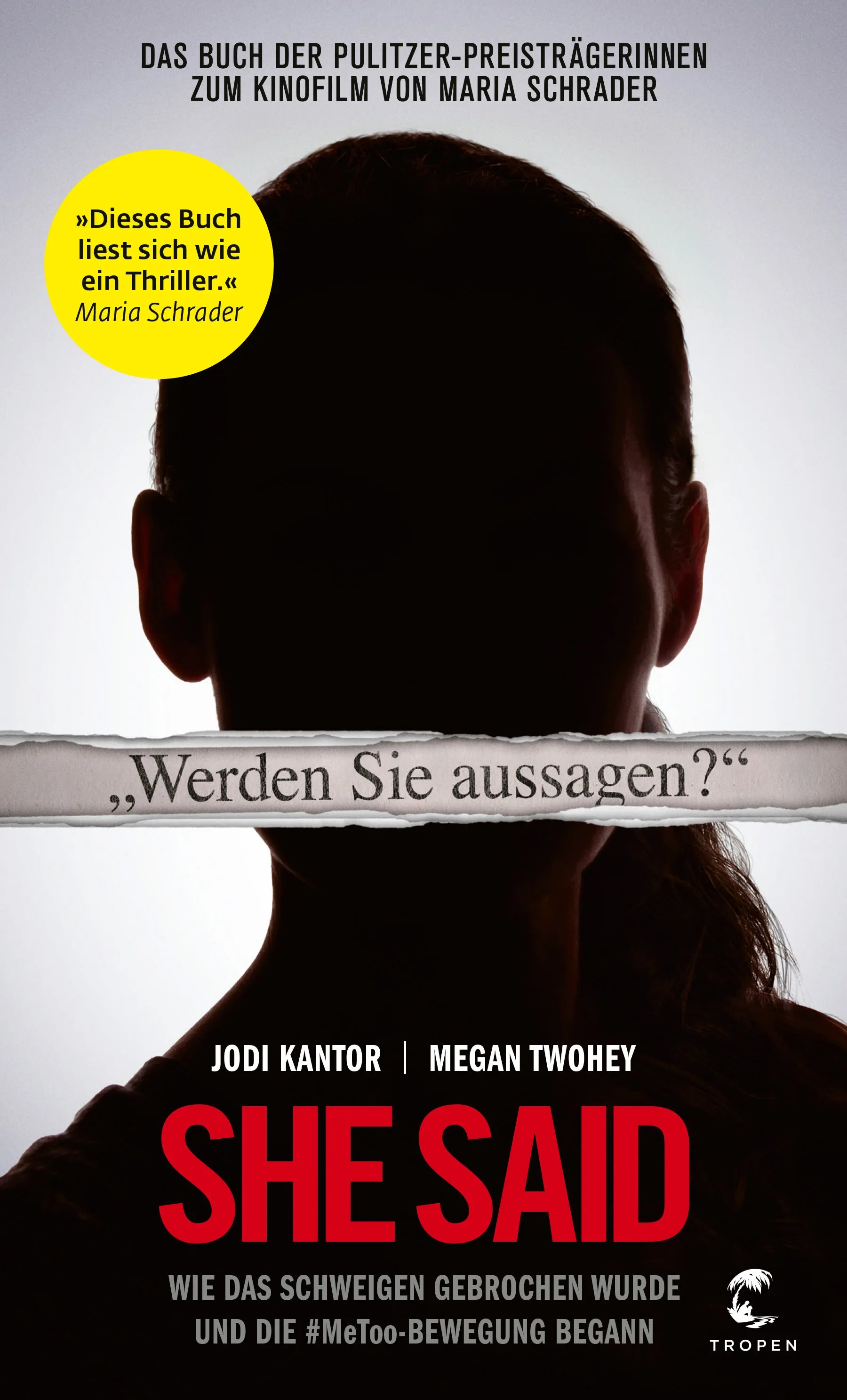 Buchcover von 'She Said' - Taschenbuch von Jodi Kantor