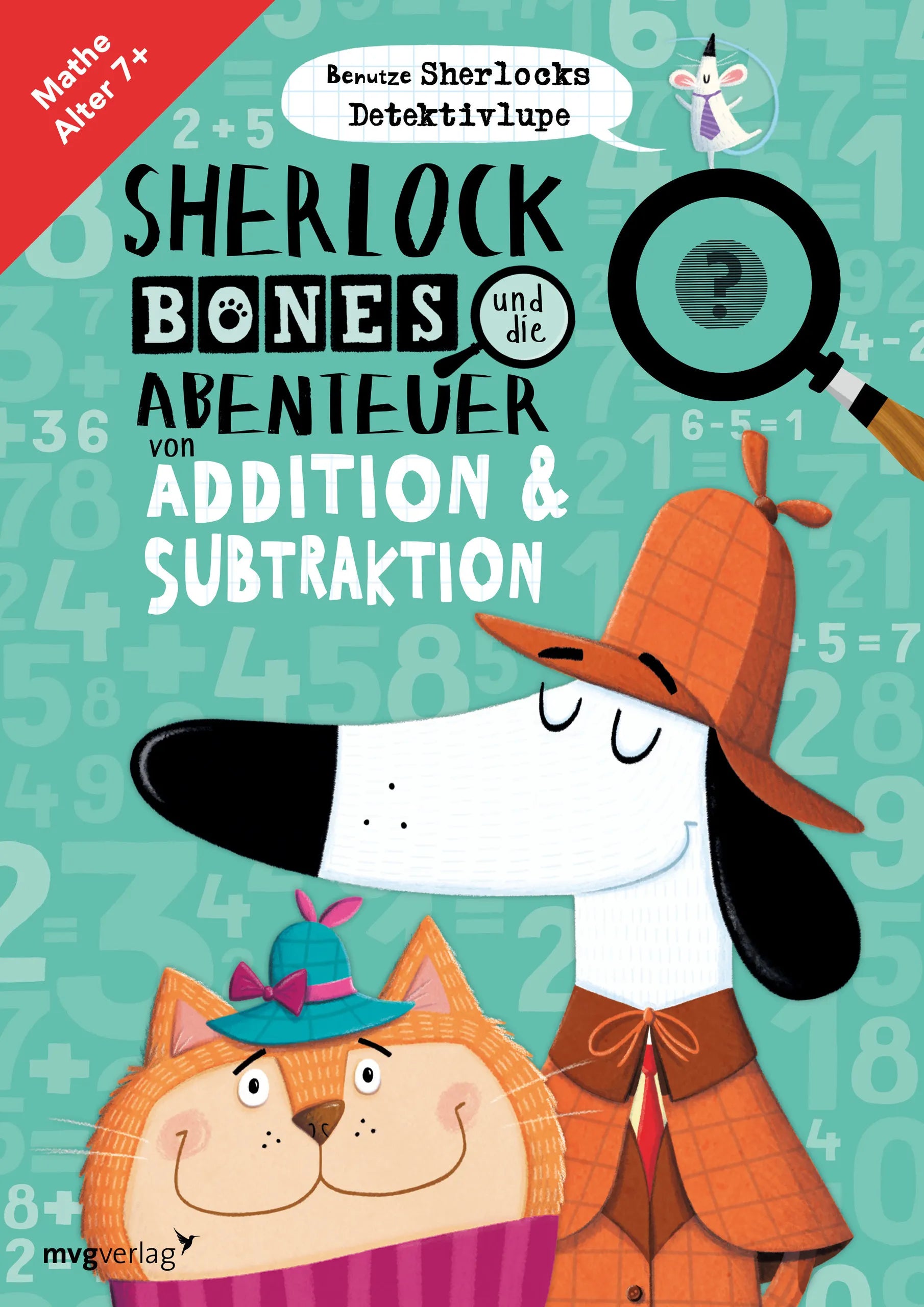 Buchcover von 'Sherlock Bones und die Abenteuer von Addition und Subtraktion' - Taschenbuch von John Bigwood