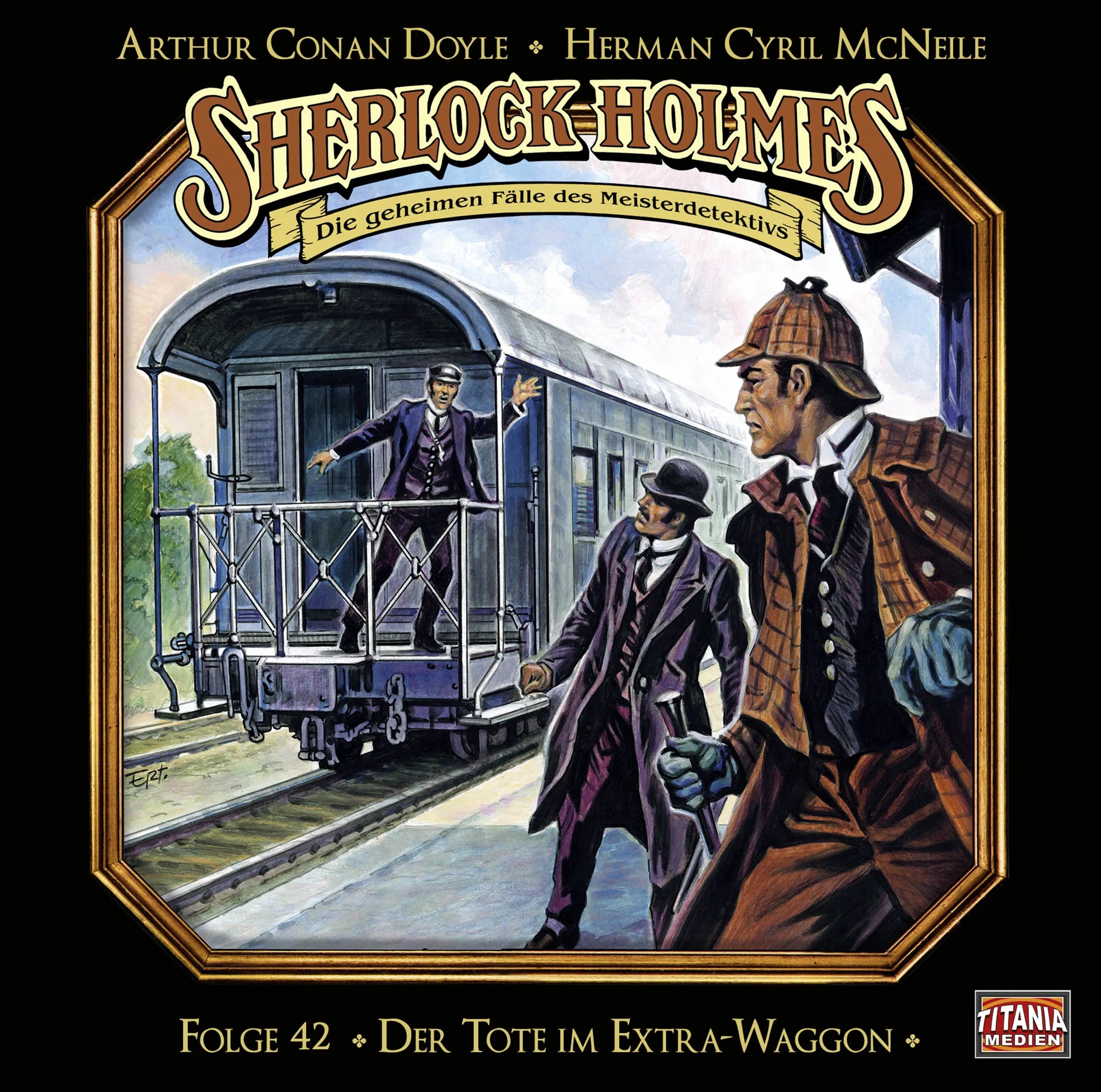 Buchcover von 'Sherlock Holmes - Folge 42' - Hörbuch (CD) von Sir Arthur Conan Doyle