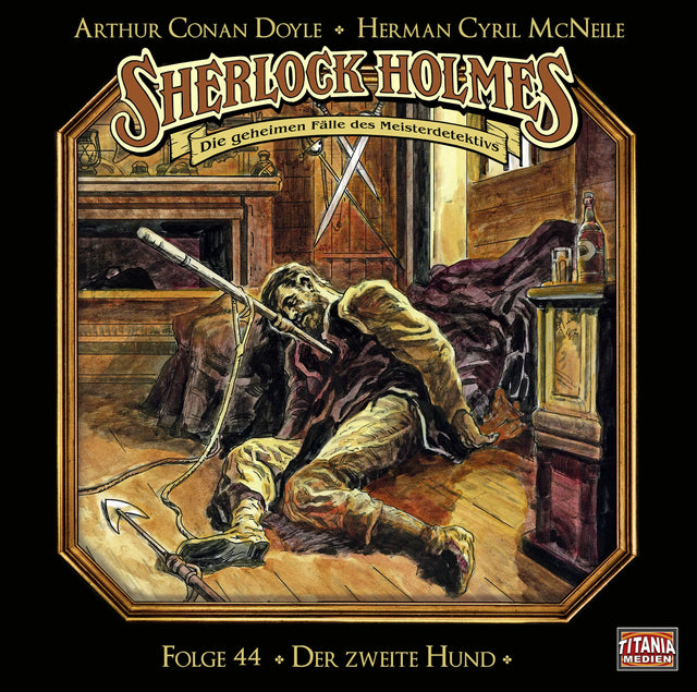 Buchcover von 'Sherlock Holmes - Folge 44' - Hörbuch (CD) von Sir Arthur Conan Doyle