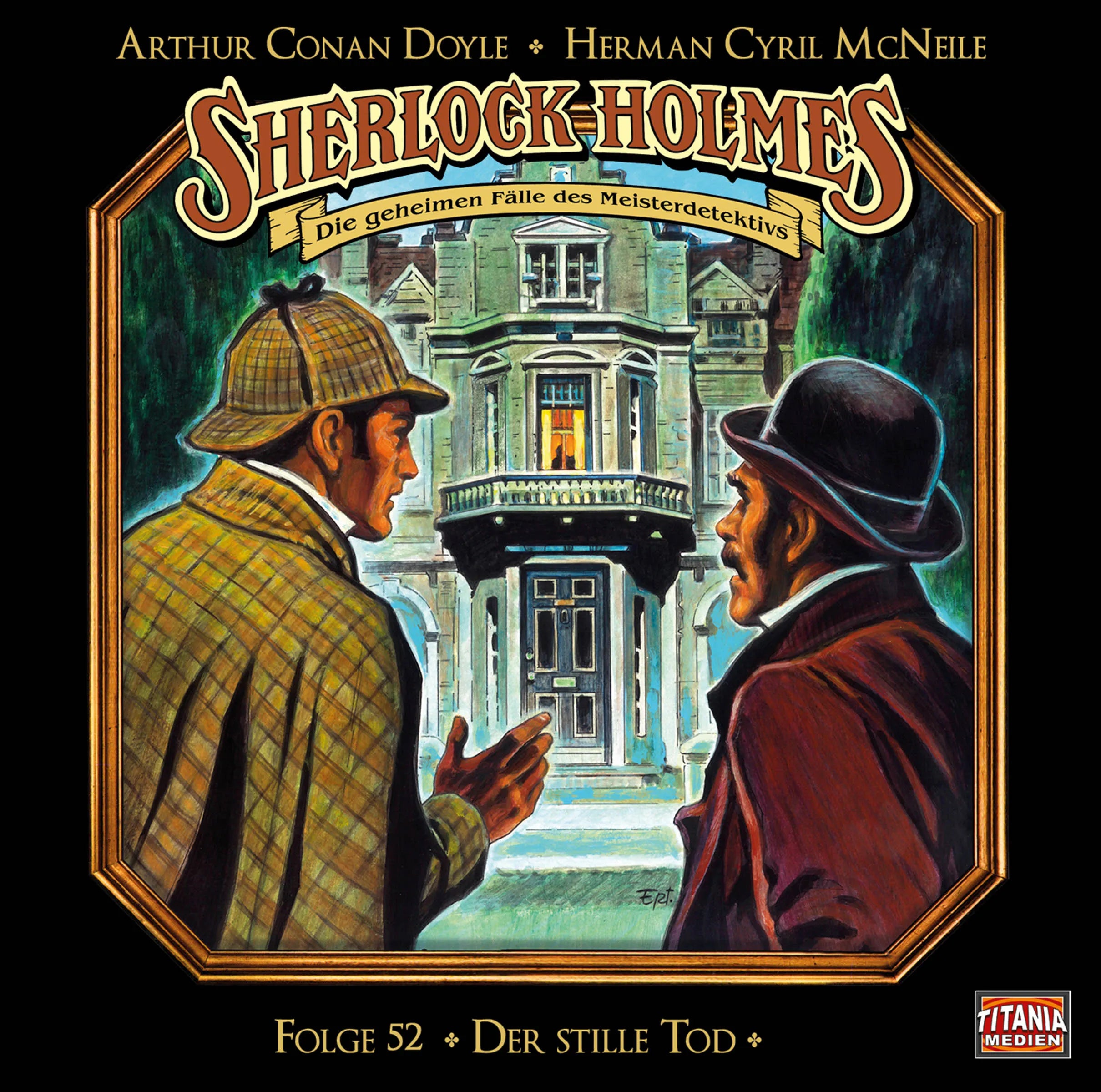 Buchcover von 'Sherlock Holmes - Folge 52' - Hörbuch (CD) von Sir Arthur Conan Doyle