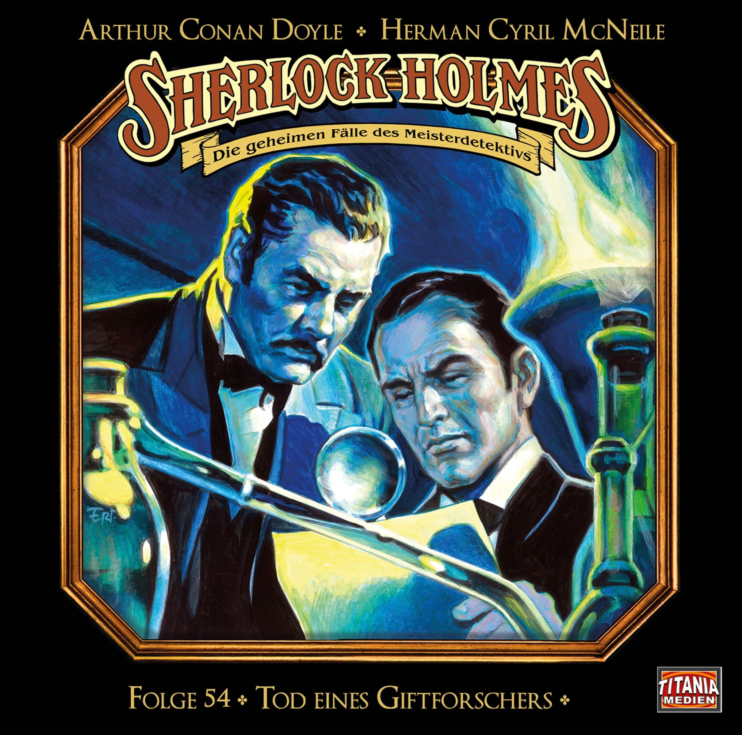 Buchcover von 'Sherlock Holmes - Folge 54' - Hörbuch (CD) von Sir Arthur Conan Doyle
