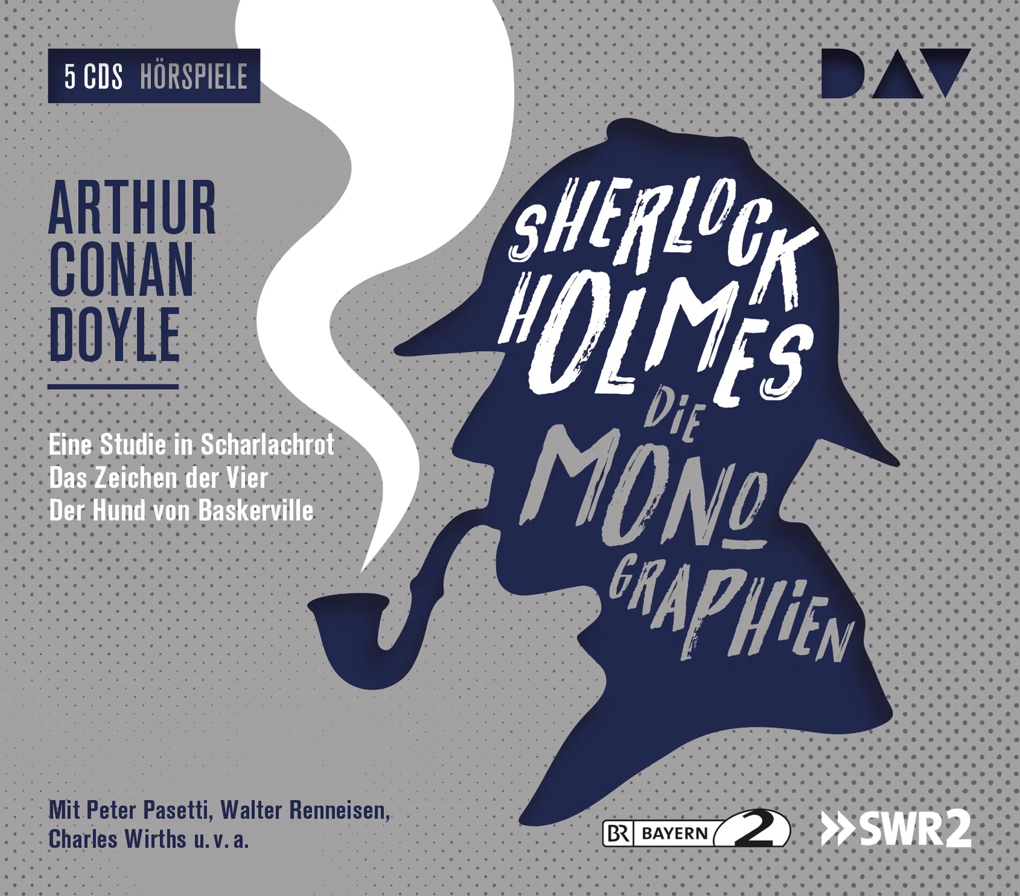 Buchcover von 'Sherlock Holmes 1 – Die Monographien' - Hörbuch (CD) von Arthur Conan Doyle