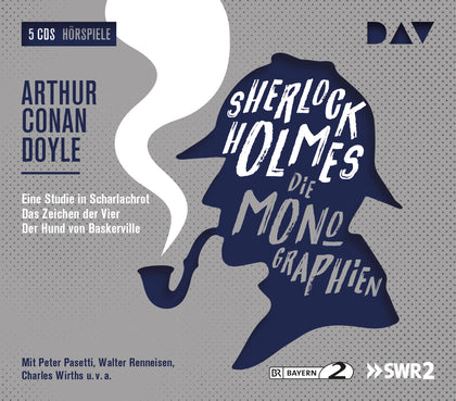 Buchcover von 'Sherlock Holmes 1 – Die Monographien' - Hörbuch (CD) von Arthur Conan Doyle