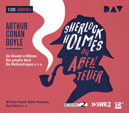 Buchcover von 'Sherlock Holmes 2 – Die Abenteuer' - Hörbuch (CD) von Arthur Conan Doyle