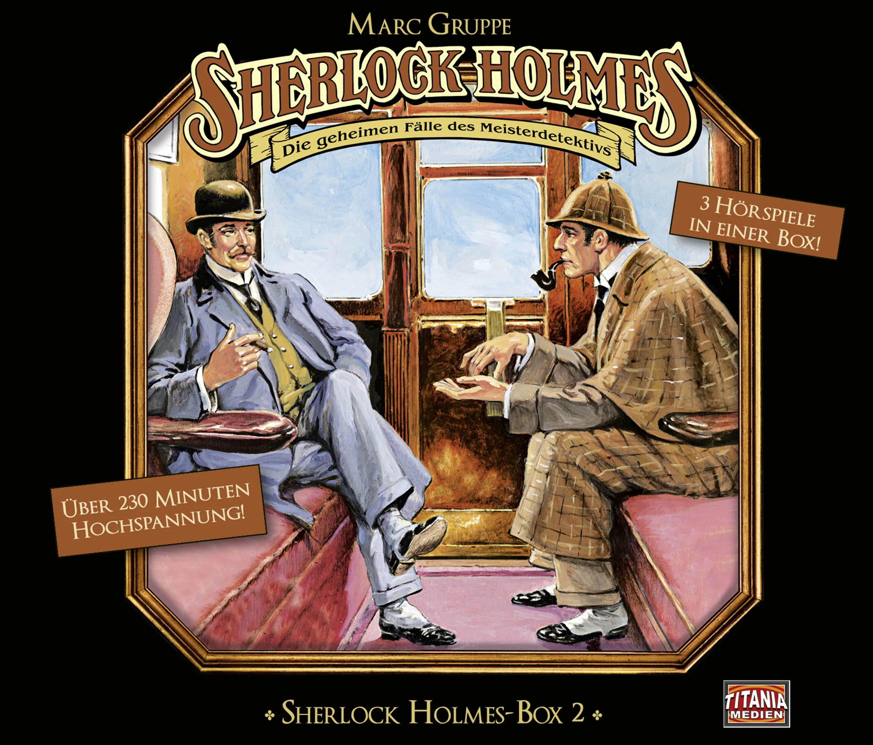 Buchcover von 'Sherlock Holmes Box 2' - Hörbuch (CD) von Sir Arthur Conan Doyle